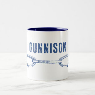 Gunnison Colorado Rock Climbing Quickdrag Zweifarbige Tasse