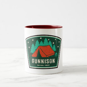 Gunnison National Forest Camping Zweifarbige Tasse