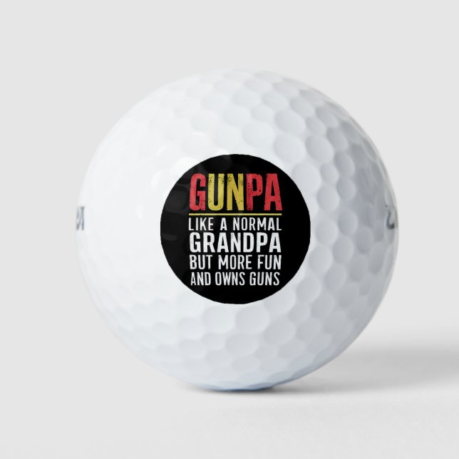 Gunpa wie ein normaler Großvater, aber mehr Spaß u Golfball (Vorderseite)
