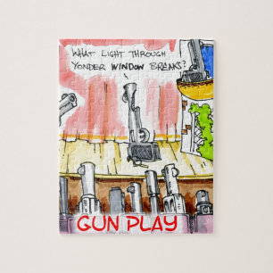 GunPlay Funny Cartoon Puzzle