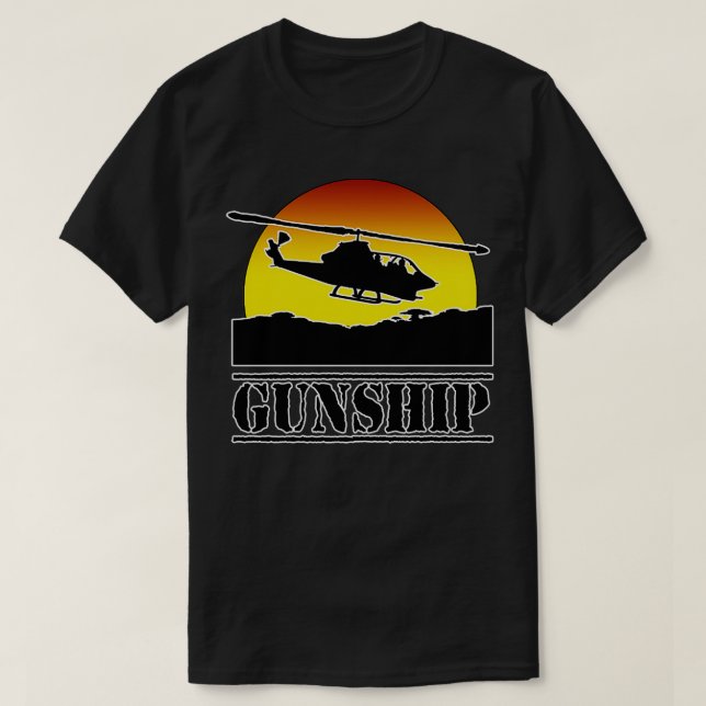 Gunship 1 T-Shirt (Design vorne)