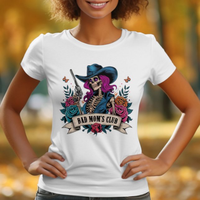 Gunslinger Bones: Der Untote Cowboy T-Shirt (Von Creator hochgeladen)
