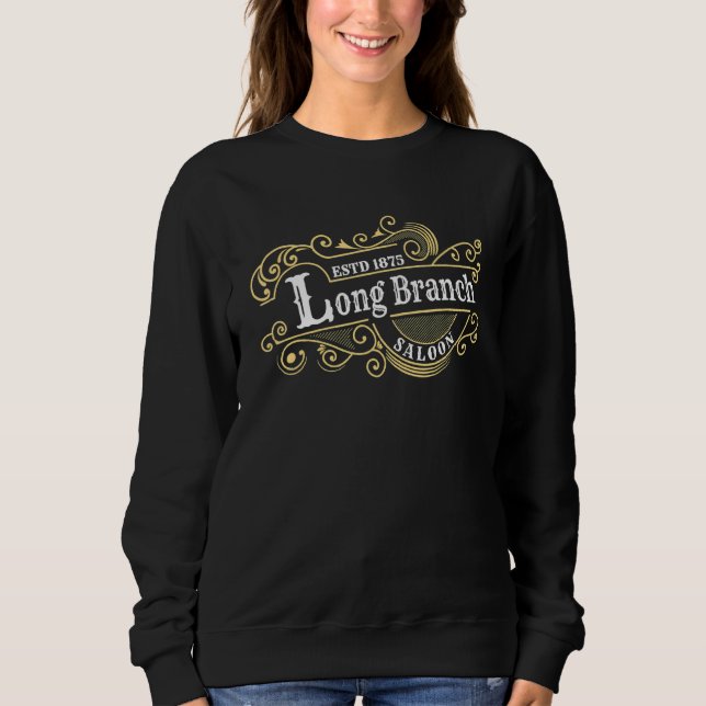 Gunsmoke Long Branch Saloon Sweatshirt (Vorderseite)
