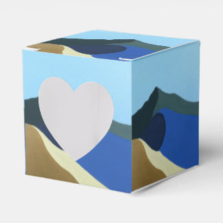 Gunstbox-Fensterfarben des Mt Tamalpias-Gemäldes Geschenkschachtel