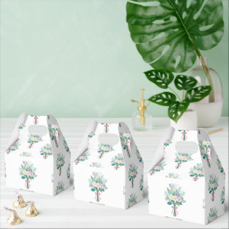 Günstige Geschenkbox Pastell Blumen Blumen Geschenkschachtel