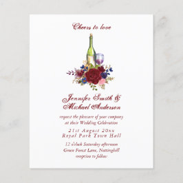 Günstige Weinprobe Hochzeit oder Brautparty Inv.