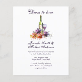 Günstige Weinprobe Hochzeit oder Brautparty Inv.