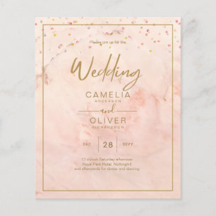 GÜNSTIGSTES Gold Text Skript Elegant Modern Flyer