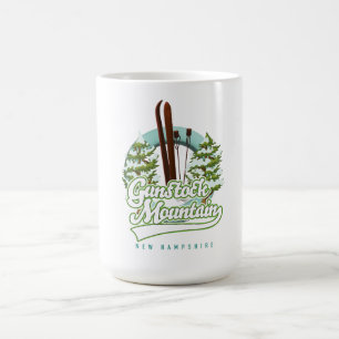 Gunstock Mountain New Hampshire Skiposter Kaffeetasse