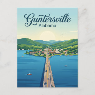 Guntersville USA Postkarte