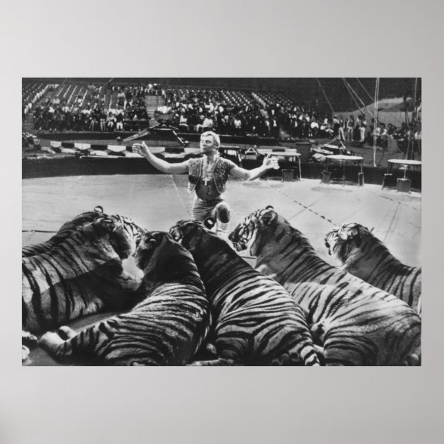 Gunther Gebel-Williams 1969 Poster (Vorne)