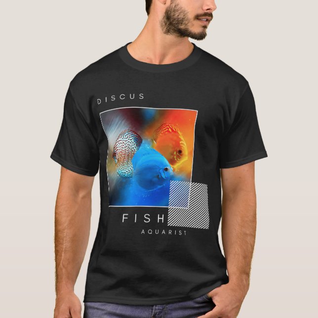Guppy Collage Zitat 1 T-Shirt (Vorderseite)
