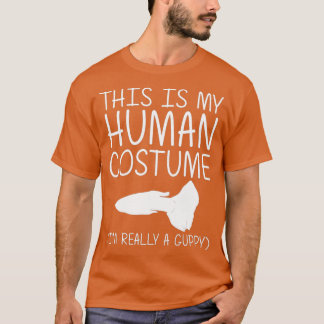 Guppy Easy Halloween Human Costume Rainbow T-Shirt