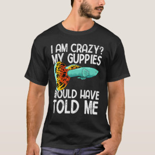 Guppy-Fische Aquarium Aquaristik T-Shirt