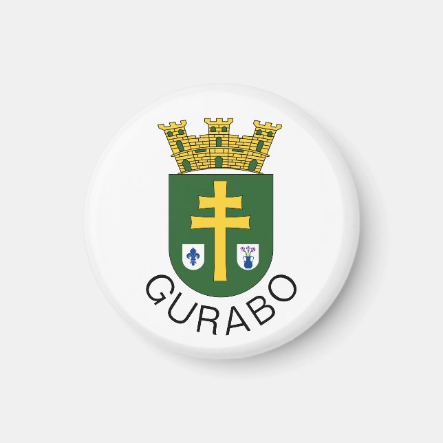 Gurabo Wappen, Puerto Rico Magnet (Vorne)
