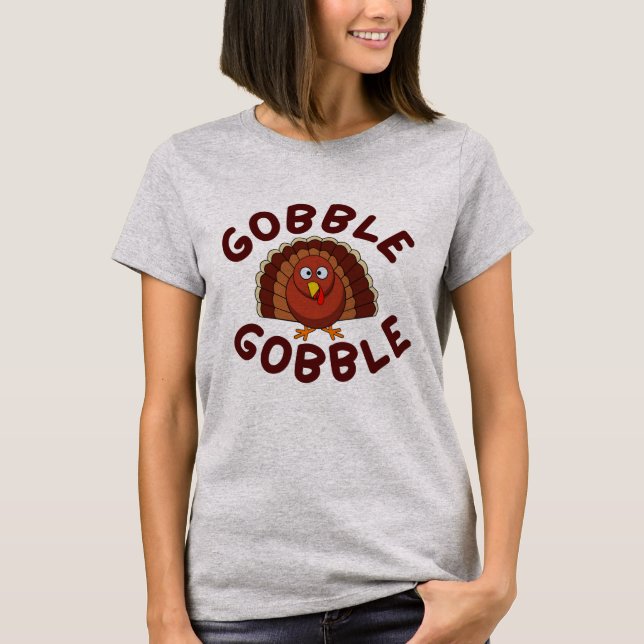 Gurgel Gurgel Thanksgiving T-Shirt (Vorderseite)