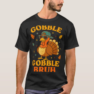 Gurgel Onkel Lustiger Truthahn Erntedankfest Männe T-Shirt