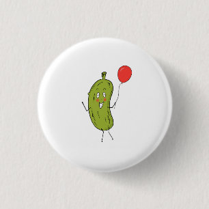Gurke grün geschnitten button