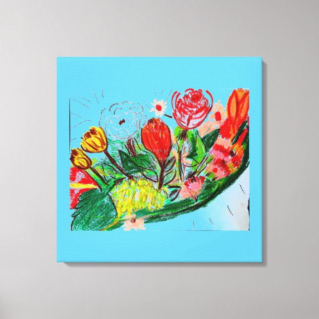 Gurke Leinwanddruck (Vorderseite)