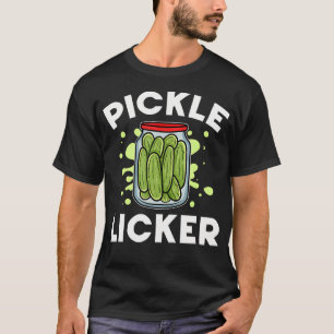 Gurken Essig Gurken Glas Lustiger Veganer Gurken L T-Shirt