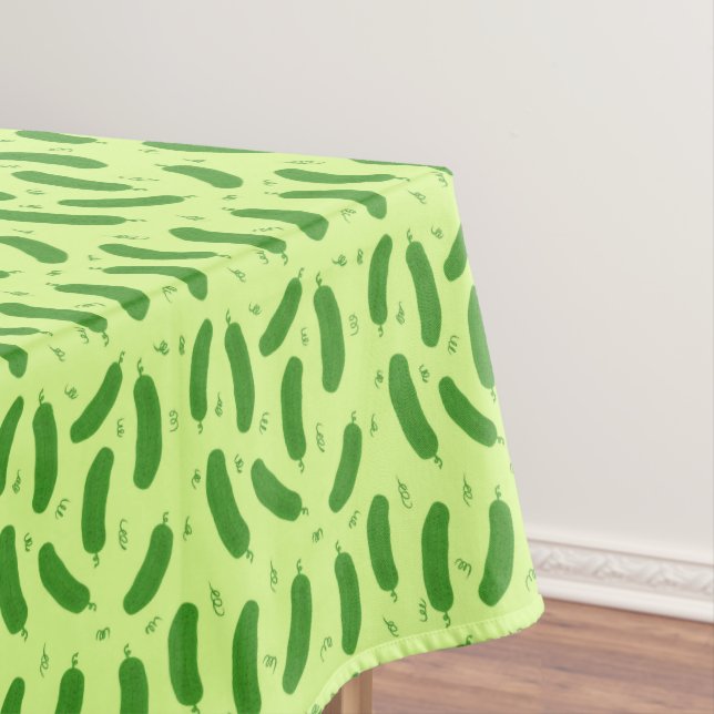 Gurken- & Frische-Kollektion gemustert Tischdecke (Beispiel)