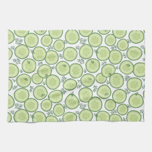Gurken-Salat Geschirrtuch