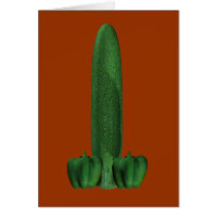 Gurken und Paprikaschoten