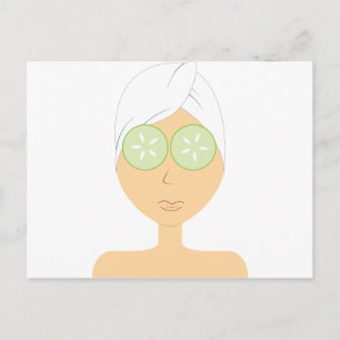 Gurkenbehandlung Postkarte