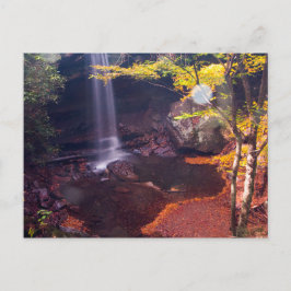 Gurkenfälle, Ohiopyle Staat Park, Pennsylvania Postkarte