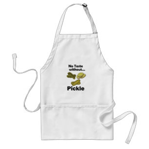 Gurkenpickles haben ohne Pickle-Chef keinen Geschm Schürze
