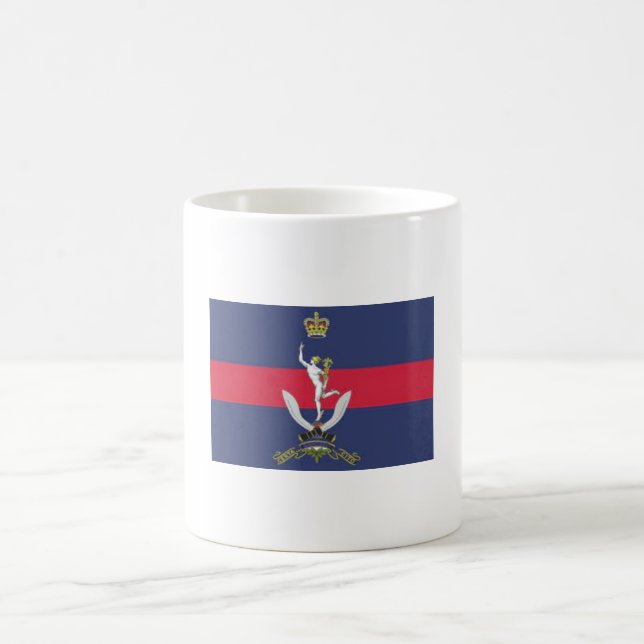Gurkhas-Brigade, Queens Gurkha-Signale Becher/Tass Kaffeetasse (Mittel)