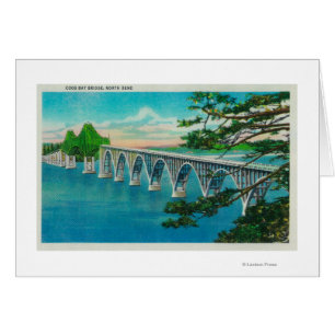 Gurren-Bucht-Brücke in der Nordbiegung, Oregon