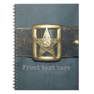 GURT des OFFICER der roten Armee der RSF Notizblock
