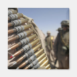 Gurte der Munition mit 50 Kalibern Magnet