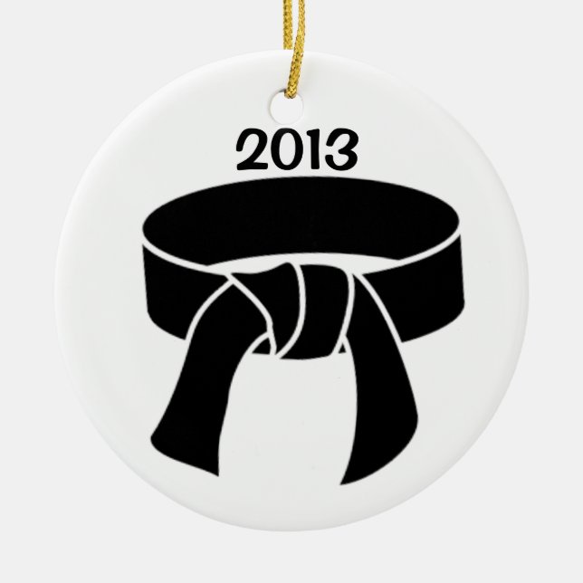 Gürtel-Verzierung 2013 Keramikornament (Vorne)