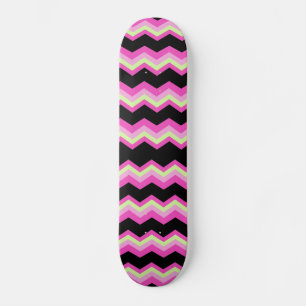 Gürtelmuster Zickzag Fuchsia Zickzack Skateboard