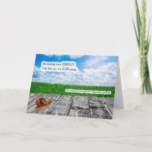 Gürtelrose Genesung Schnecken Tempo Grüne Weiden Karte