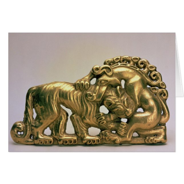 Gürtelschnalle aus einer sibirischen Sammlung von  (Vorderseite (Horizontal))