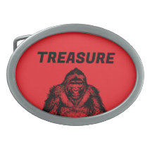 Gürtelschnalle für Menschen, die fühlen, Affen sin