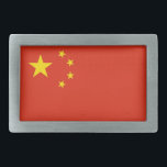 Gürtelschnalle mit China<br><div class="desc">Fügen Sie mit unserem exklusiven Gürtelschnalle mit der Fahne der China eine kühne Aussage zu Ihrem Outfit hinzu! Dieser Gürtelschnalle, der mit viel Liebe zum Detail gestaltet wurde, ist mehr als nur ein funktionales Accessoire; er ist eine Feier Ihres kulturellen Stolzes und Ihrer Individualität. Das auffallende Design zeigt deutlich die...</div>