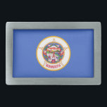 Gürtelschnalle mit Fahne des Minnesota-Staat<br><div class="desc">Fügen Sie Ihrem Kleiderschrank eine Touch Minnesota Stolz mit unserem exklusiven Gürtelschnalle mit der Fahne von Minnesota hinzu! Dieser Gürtelschnalle, der mit viel Liebe zum Detail gestaltet wurde, ist mehr als nur ein funktionales Accessoire; er ist eine Feier von Minnesotas Erbe und kulturellem Stolz. Das raffinierte Design zeigt die ikonische...</div>