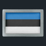 Gürtelschnalle mit Flagge Estlands<br><div class="desc">Mit diesem feinen und stilvollen Gürtelschnalle mit der Flagge Estlands lassen Sie sich mit jedem Outfit von Ihrem estnischen Stolz abheben! Diese auffällige Gurtschnalle, die Mode mit nationaler Identität verbindet, zeigt stolz die ikonisch blauen, schwarzen und weißen Streifen der estnischen Flagge. Es ist mehr als nur ein funktionales Accessoire -...</div>