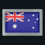 Gürtelschnalle mit Flagge von Australien<br><div class="desc">Elegante Gürtelschnalle mit Flagge von Australien. Dieses Produkt sein kundengerechtes.</div>