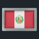 Gürtelschnalle mit Flagge von Peru<br><div class="desc">Fügen Sie Ihrem Outfit eine einzigartige Touch mit unserem auffälligen Gurtband mit Peru-Fahne hinzu! Diese Gurtschnalle ist mehr als nur ein funktionelles Zubehör; sie ist eine mutige Erklärung des peruanischen Stolzes. Das lebendige Design zeigt die ikonische peruanische Fahne und ist damit ein herausragendes Stück, das Ihr Erbe überall präsentiert. Egal...</div>