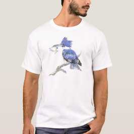Gürteltier - mit Fisch - Vogelsammlung T-Shirt