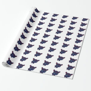 Gürteltier-Packpapier Geschenkpapier