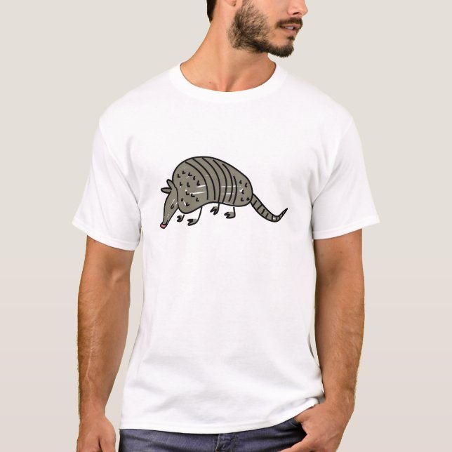 Gürteltier T-Shirt (Vorderseite)