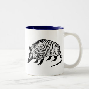 Gürteltier Zweifarbige Tasse