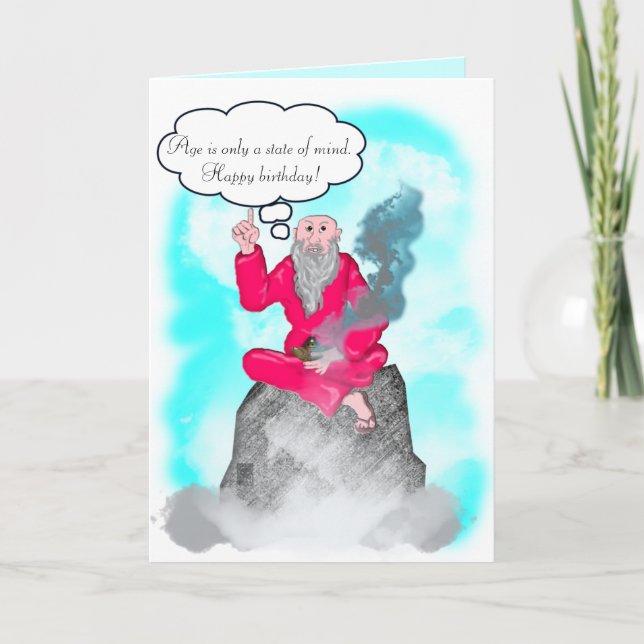 Guru of the Mountain Karte (Vorderseite)