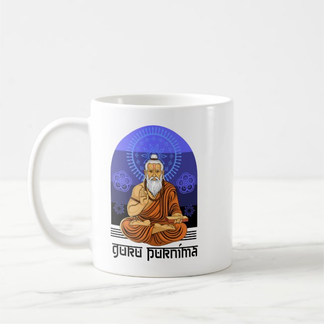 Guru purnima kaffeetasse (Links)